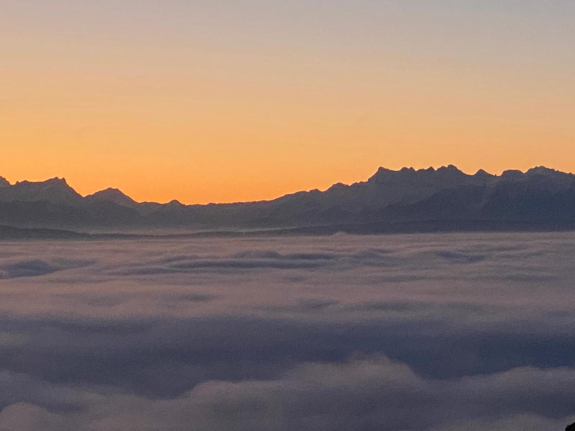 Tevenon Vue Panoramique Alpes-Lac Grandevent ภายนอก รูปภาพ