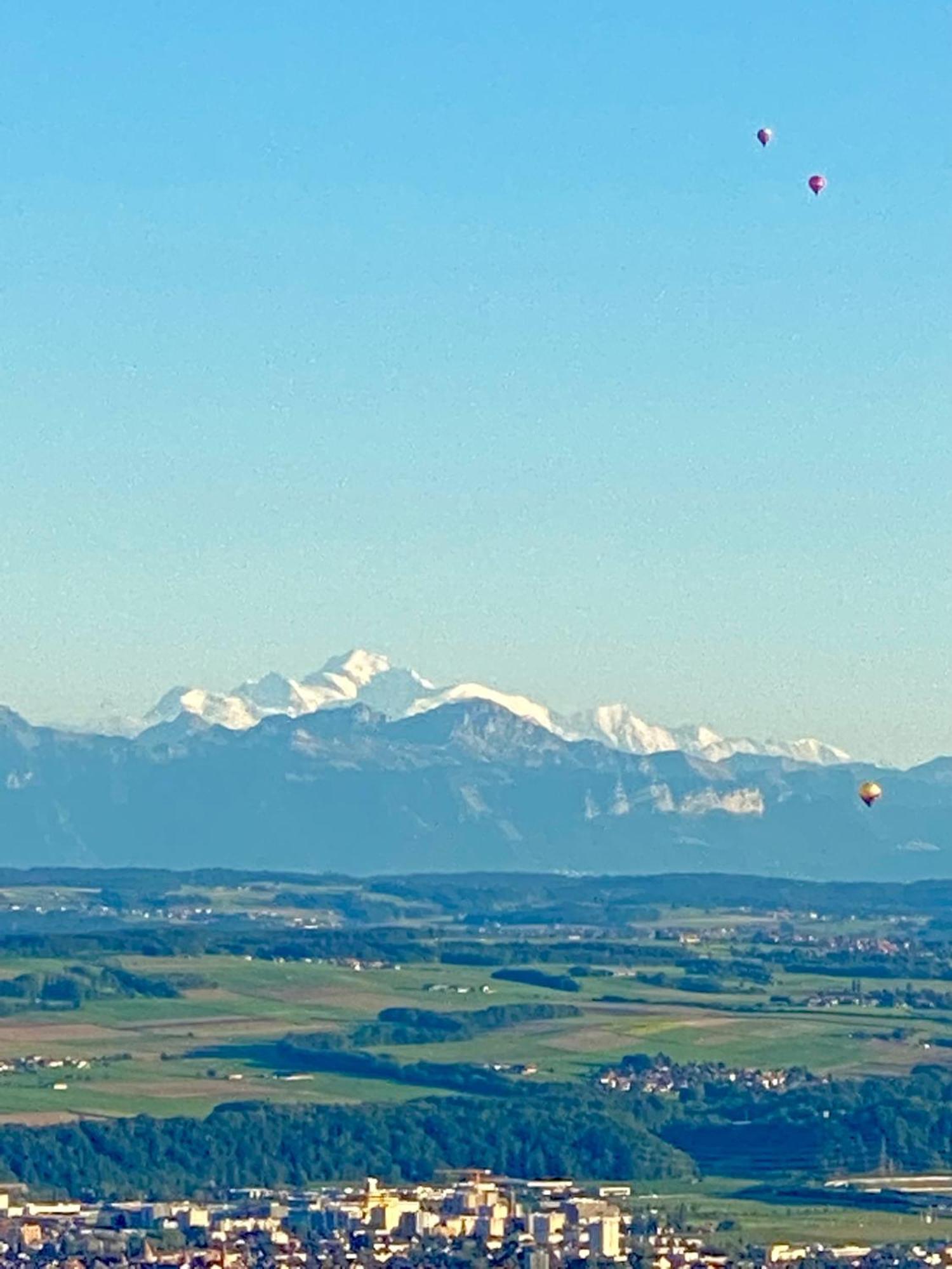Tevenon Vue Panoramique Alpes-Lac Grandevent ภายนอก รูปภาพ